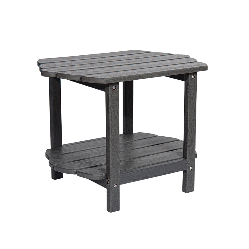 Robust og holdbart moderne minimalistisk to-lags sofabord HDPE-materiale